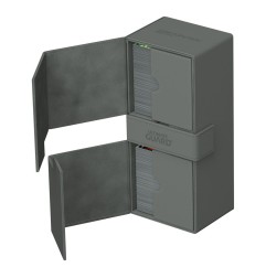 Ultimate Guard - Twin Flip'n'Tray 266+ Xenoskin Gris
