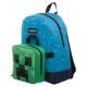 Minecraft - Set sac à dos et mini Lunch Box Sword Axe