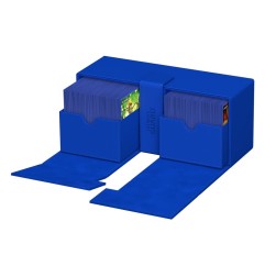 Ultimate Guard - Twin Flip'n'Tray 266+ Xenoskin Bleu