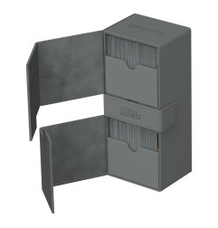 Ultimate Guard - Twin Flip'n'Tray 266+ Xenoskin Gris