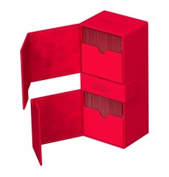 Ultimate Guard - Twin Flip'n'Tray 266+ Xenoskin Rouge