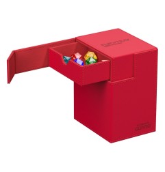 Ultimate Guard - Flip'n'Tray 133+ XenoSkin Rouge