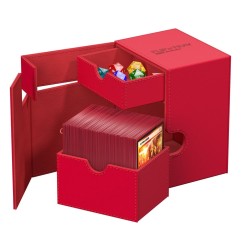 Ultimate Guard - Flip'n'Tray 133+ XenoSkin Rouge