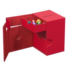 Ultimate Guard - Flip'n'Tray 133+ XenoSkin Rouge