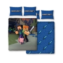 Minecraft - Parure de lit réversible Good Guys 200 x 200 cm / 48 x 74 cm