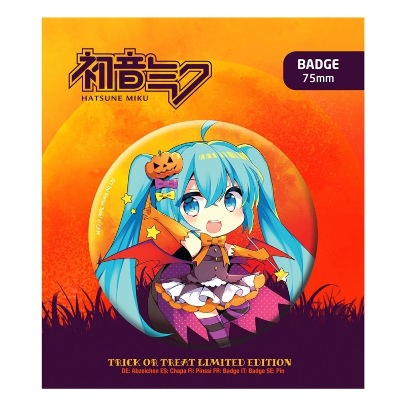 Hatsune Miku - Pin Halloween Limited Edition Hatsune Miku - Pin Halloween Limited Edition