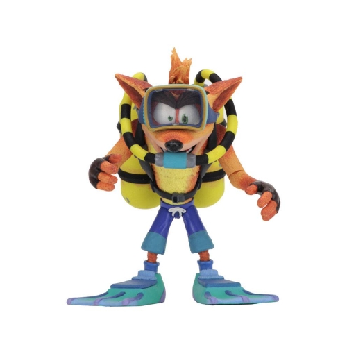 Crash Bandicoot - Figurine Deluxe Scuba Crash 14 cm