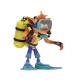 Crash Bandicoot - Figurine Deluxe Scuba Crash 14 cm