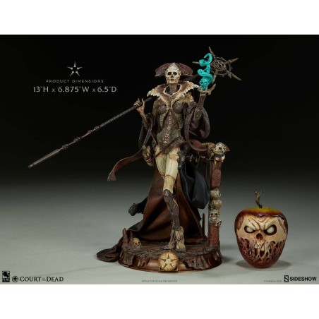 Court of the Dead - Statuette Xiall Osteomancers Vision 33 cm