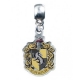 Harry Potter - Breloque plaquée argent Hufflepuff Crest