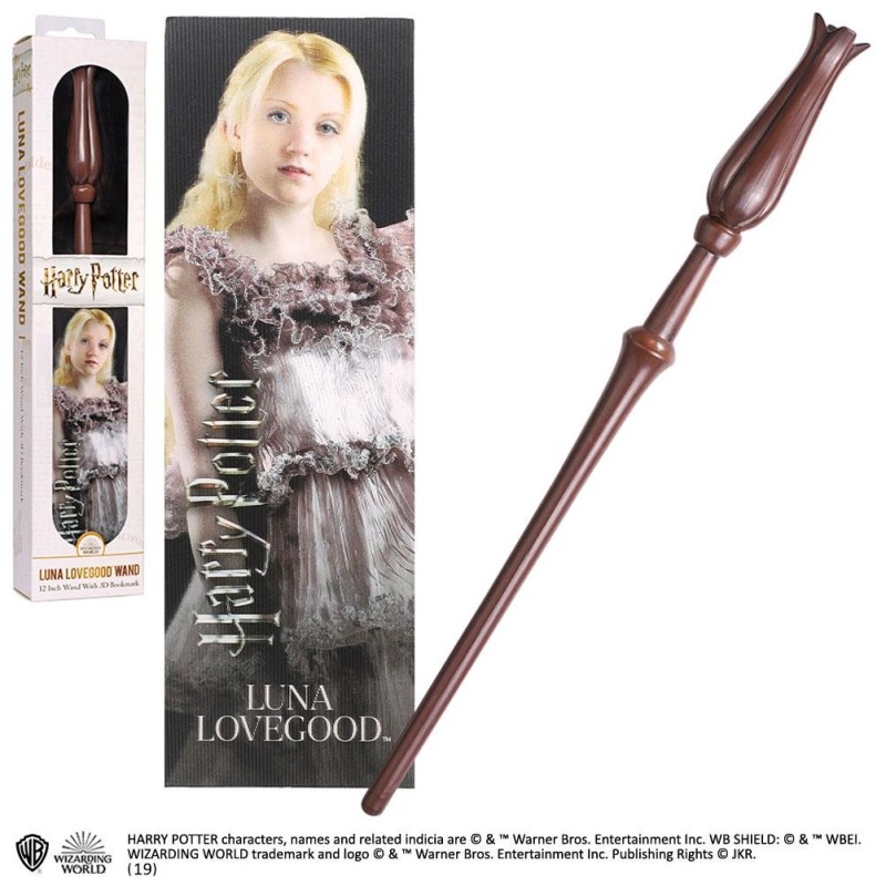 Harry Potter - Réplique baguette PVC Luna Lovegood 30 cm