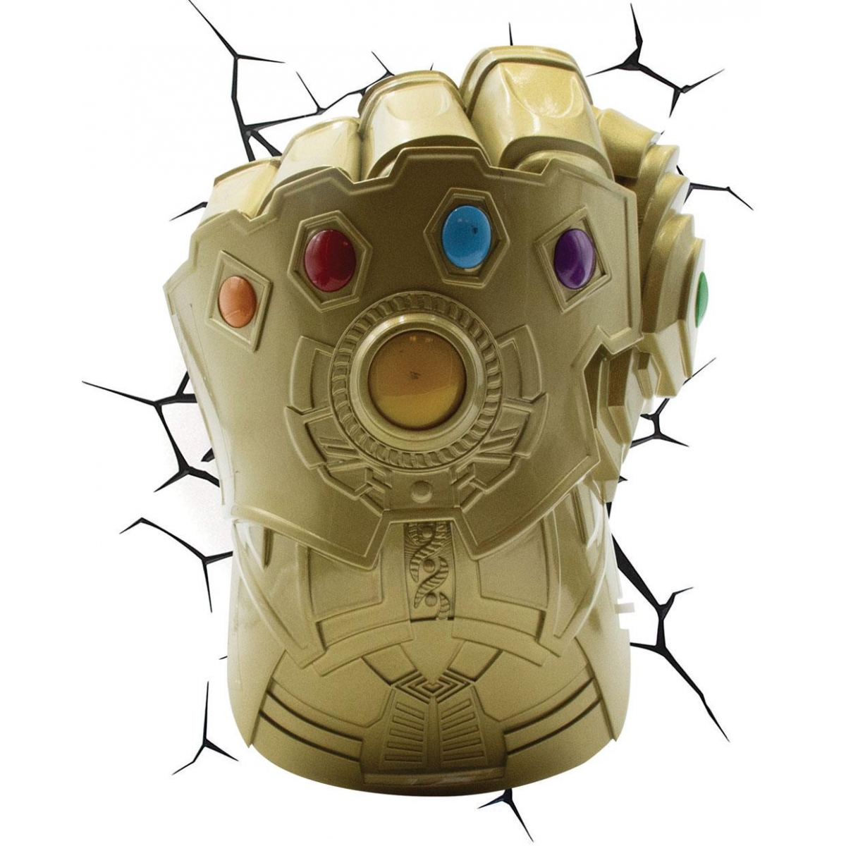Marvel - Lampe 3D LED Thanos Infinity Gauntlet - Figurine-Discount