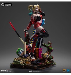 DC Comics - Statuette 1/10 Deluxe Art Scale Harley Quinn (Gotham City Sirens) 22 cm