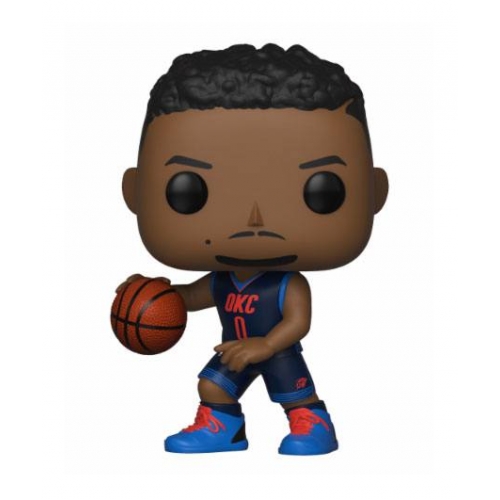 NBA - Figurine POP! Russell Westbrook (Thunder) 9 cm