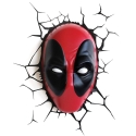 Marvel - Lampe 3D LED Deadpool