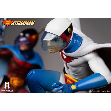 Gatchaman - Statuette Amazing Art Collection Ken the Eagle, The Leader of the Science Ninja Team 34 cm