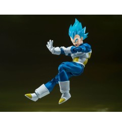 Dragon Ball Super - Figurine S.H. Figuarts Super Saiyan God Super Saiyan Vegeta -Unwavering Saiyan Pride- 14 cm