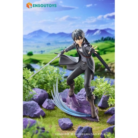 Original Character - Sword Art Online statuette 1/7 Progressive Scherzo of Deep Night Kirito 22 cm