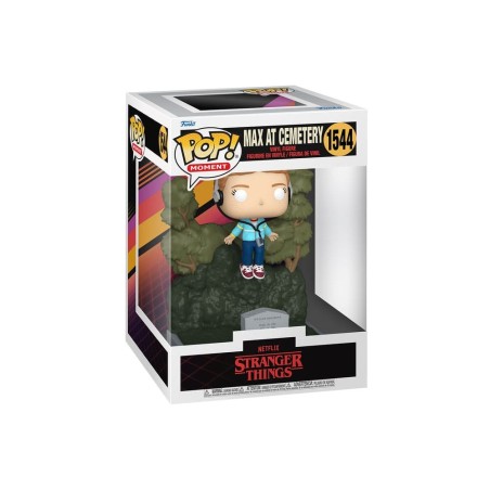 Stranger Things - POP Moments Deluxe Vinyl figurines Max at Cemetery 9 cm