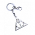 Harry Potter - Porte-clés Deathly Hallows (plaqué argent)