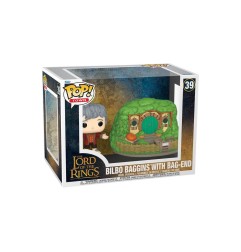 Le Seigneur des anneaux - Figurine POP! Bilbo & Bag End 9 cm