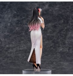 Original Illustration - Statuette PVC Mai Okuma illustration Healing-type white chinese dress lady 26 cm