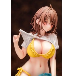 Original Illustration - By Vispo statuette 1/6 Deatte Toku Suru Onnanoko Tokujo-chan Hinako Ootori illustration Nekomugi 28 cm