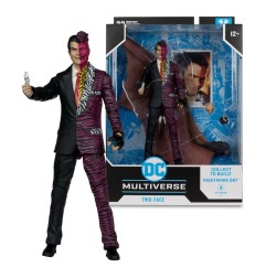 DC Comics - Figurine Build A Megafig Batman Forever Two Face 18 cm