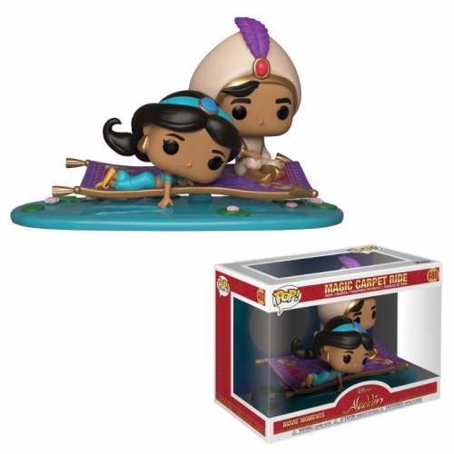 Aladdin - Pack 2 POP! Bobble Head Magic Carpet Ride 9 cm