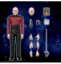 Star Trek : The Next Generation - Figurine Ultimates Captain Picard 18 cm