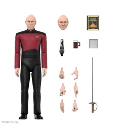 Star Trek : The Next Generation - Figurine Ultimates Captain Picard 18 cm
