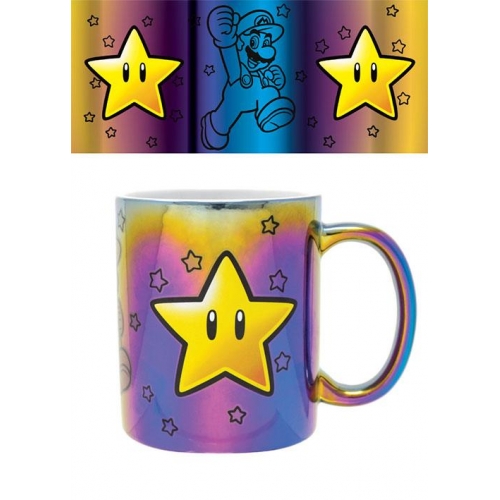 Super Mario - Mug Metallic Star Power