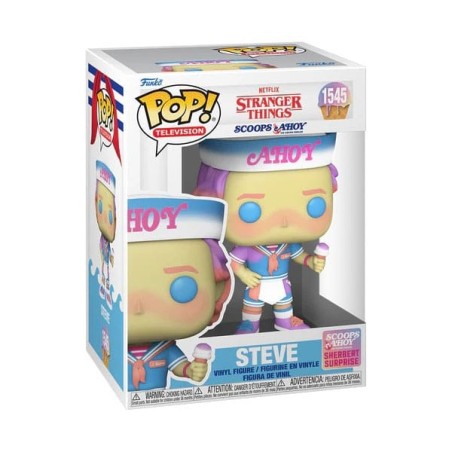 Stranger Things - POP! TV Vinyl figurine Steve(Scoops Ahoy) 9 cm