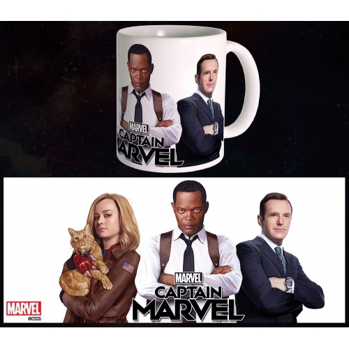 Captain Marvel - Mug Trio