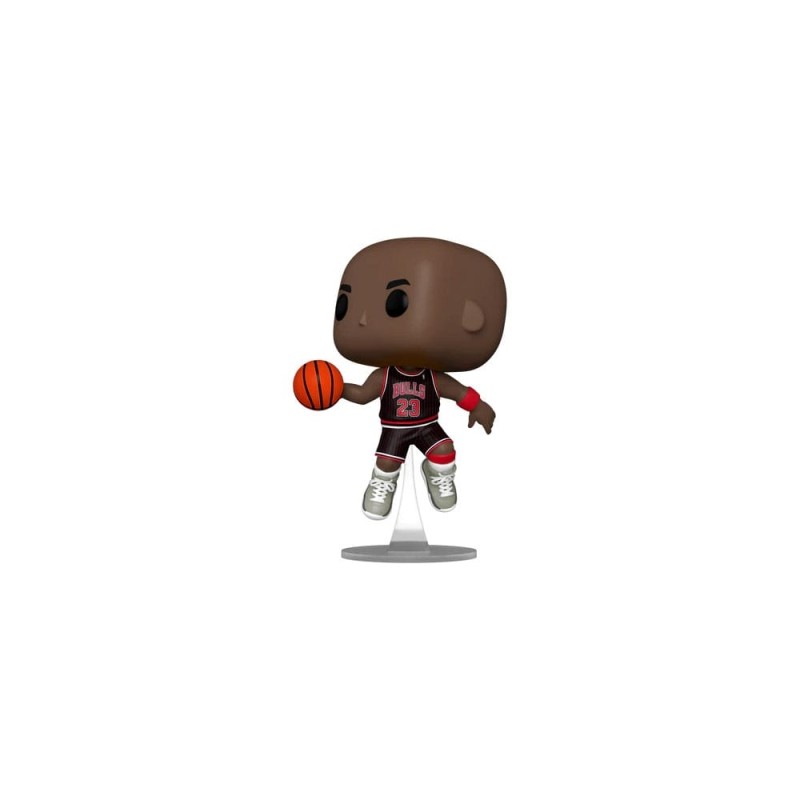 NBA - Legends POP! Sports Vinyl Figurine Bulls- Michael Jordan w/Jordans (Blk Pinstripe Jersey) 9 cm