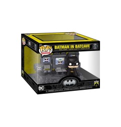 Batman - 85th Anniversary POP Moments Deluxe Vinyl figurines  in Batcave 9 cm