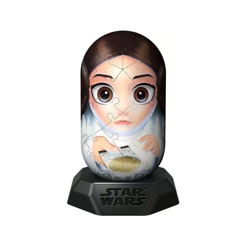 Star Wars - Puzzle 3D Princess Leia Hylkies (54 pièces)