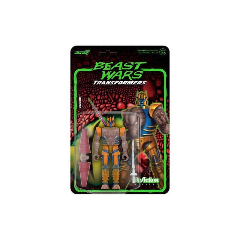 Transformers - Beast Wars ReAction figurine Dinobot 10 cm Transformers - Beast Wars ReAction figurine Dinobot 10 cm