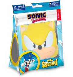 Sonic The Hedgehog - Sonic the Hedgehog figurine anti-stress Mega Squishme Super Sonic 15 cm