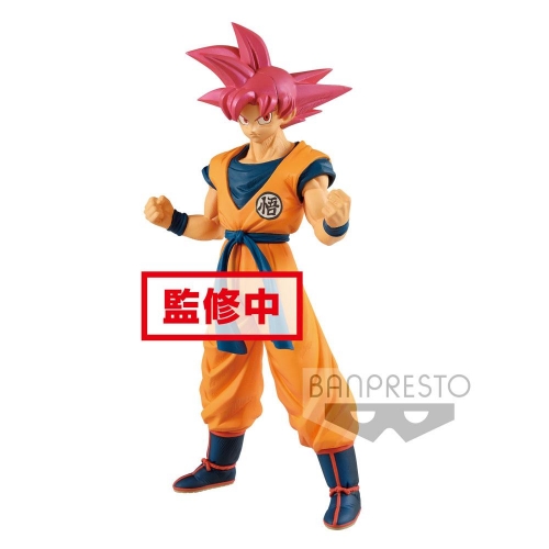 Dragonball Super - Statuette Cyokuku Buyuden Super Saiyan God Son Goku 22 cm