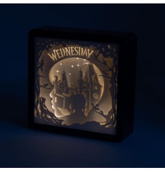 Wednesday - Lampe d'ambiance Layer Light  Silhouette 22 cm