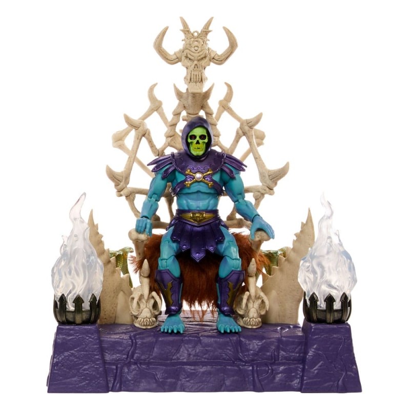 Les Maîtres de l'Univers - Masters of the Universe: New Eternia Masterverse figurine Skeletor & Throne 18 cm