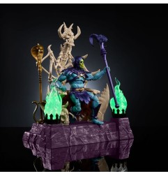 Les Maîtres de l'Univers - Masters of the Universe: New Eternia Masterverse figurine Skeletor & Throne 18 cm