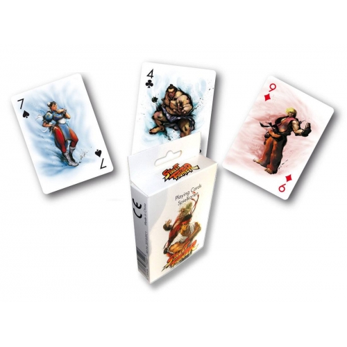 Street Fighter - Jeu de cartes à jouer Characters