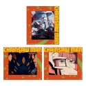 Chainsaw Man - Set de 3 cartes encadrées effet 3D Chainsaw Man 17 x 13 cm
