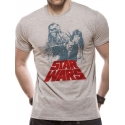 Star Wars - T-Shirt Solo Chewie Duet Retro 