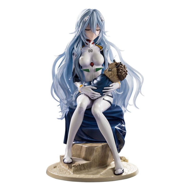 Evangelion - : 3.0+1.0 Thrice Upon a Time statuette PVC 1/6 Rei Ayanami (Affectionate Gaze) 22 cm