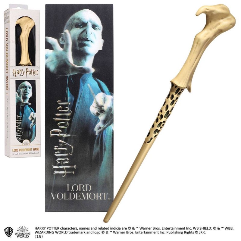 Harry Potter - Réplique baguette PVC Lord Voldemort 30 cm