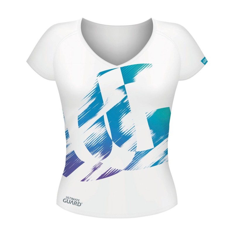 Ultimate Guard - T-Shirt femme UG Distressed Blanc Ultimate Guard - T-Shirt femme UG Distressed Blanc