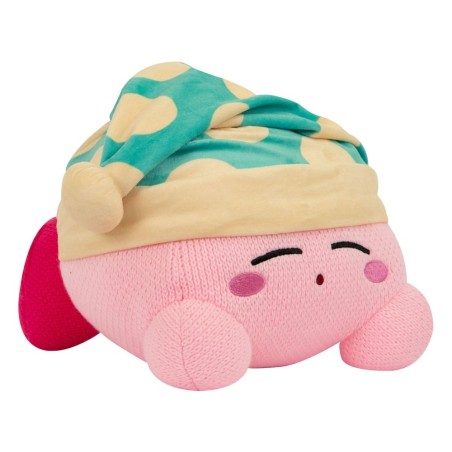 Kirby - Peluche Nuiguru-Knit  Sleeping Mega 25 cm